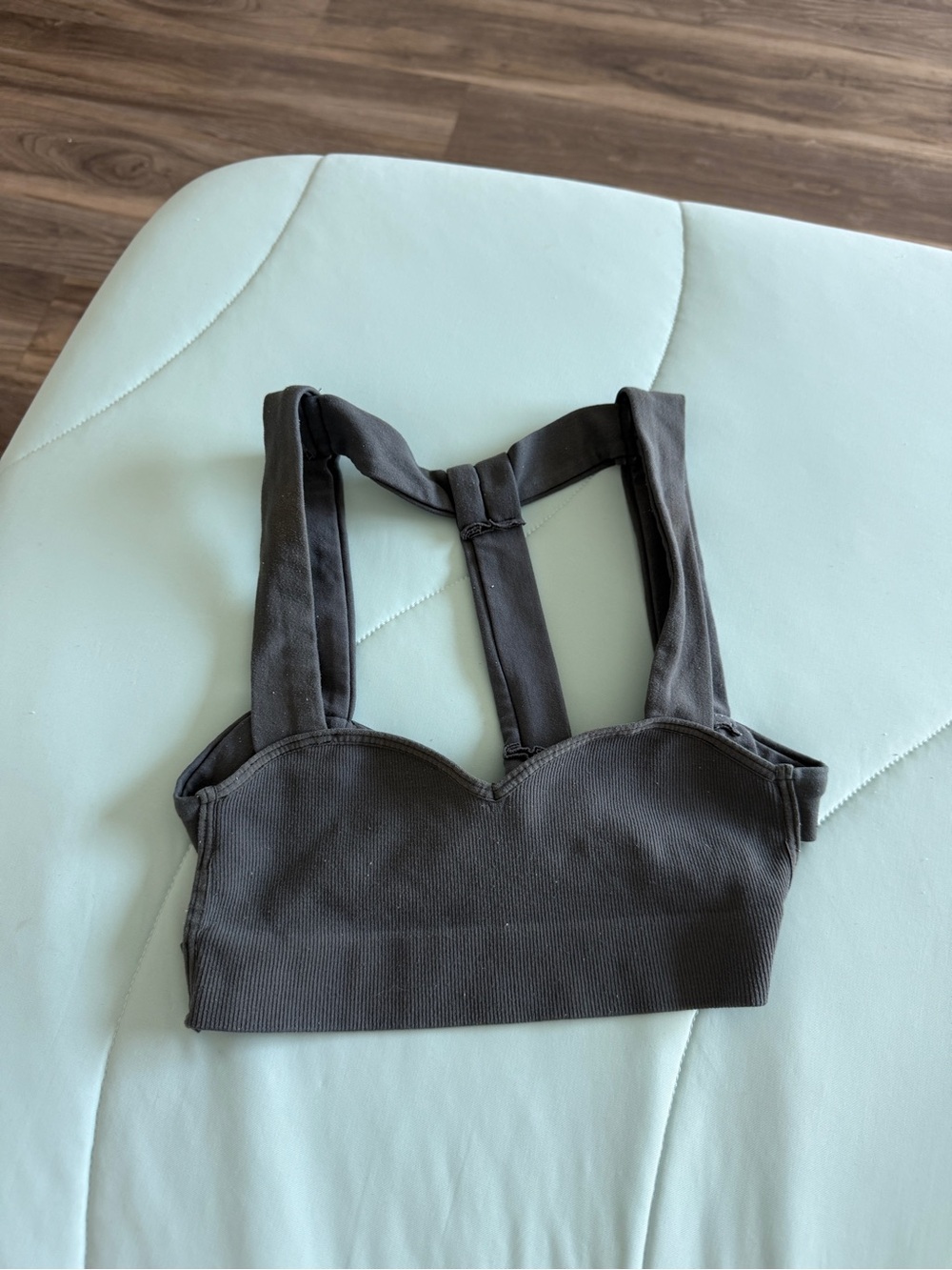 Intimately Free People Grey Strappy Bralette